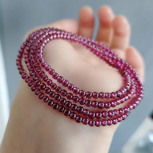 3mm紫牙乌4圈手串 商品图0