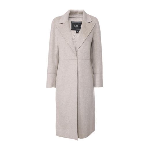 EITIE爱特爱冬季新款气质简约大气直筒显瘦双面呢羊毛大衣女6014706 商品图4
