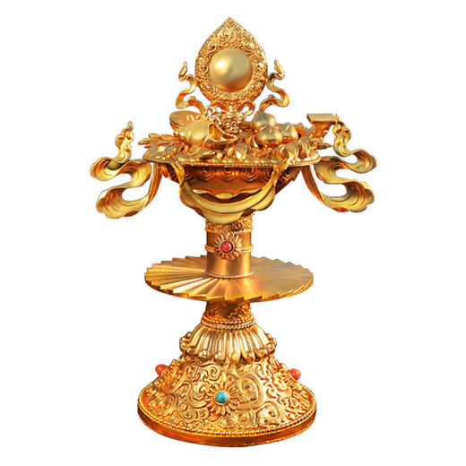 纯铜五妙欲摆件高21cm 商品图1