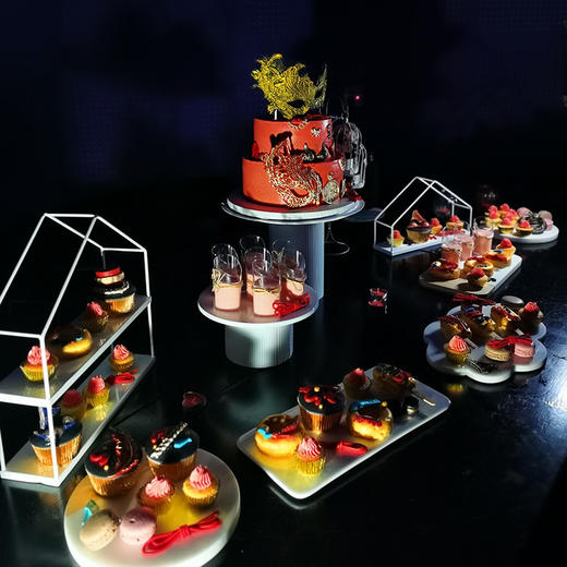 【甜久荟-主题派对案例-Tie up】参考案例 束缚即自由 欢乐夜晚 主题色系皆可定制 广宣亮点 现场人气摆拍转发 仪式感蛋糕分享留客 天然食材 低糖健康 商品图4