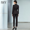 IWY/棕色条纹长袖西装长裤套装CP1044 商品缩略图2
