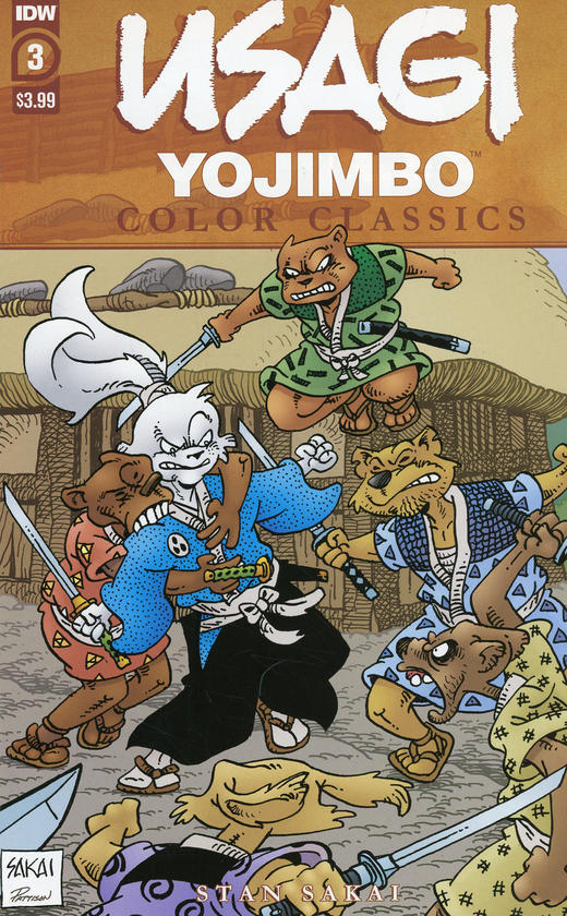 兔用心棒 Usagi Yojimbo Color Classics 商品图2