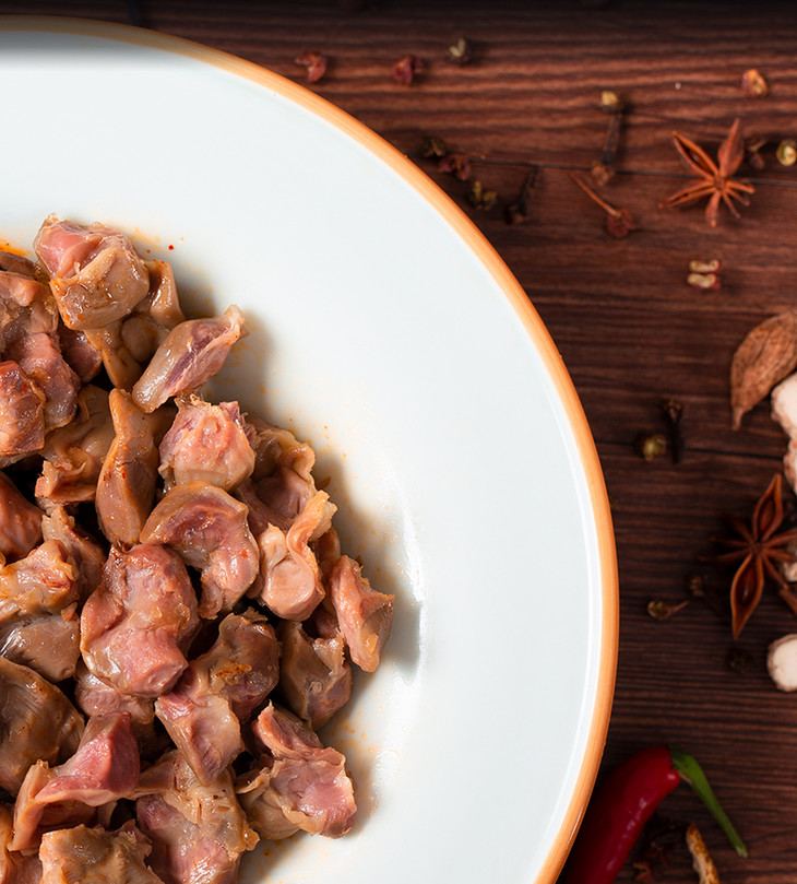 德州倚品香辣鸡胗100g2袋