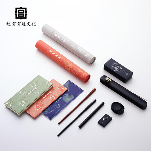 【文房】我在宫里学字画 文房礼盒 商品图4