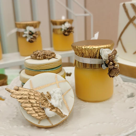 【甜久荟  婚礼甜品台-香槟金】甜蜜浪漫 口味丰富 视觉与味觉的双重盛宴 商品图6