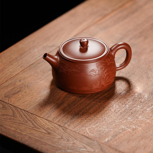 龙德堂陶艺 徐飞制 《乐鼓》 原矿底槽清 300cc(库存请咨询客服) 商品图3