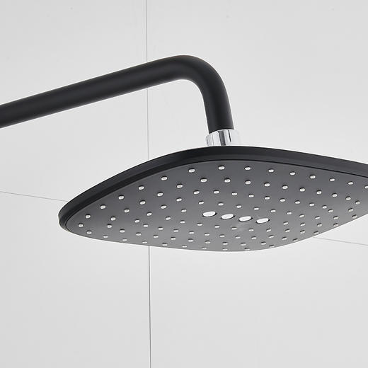 SQ：3948智能触摸屏三档花洒 -黑色 商品图2