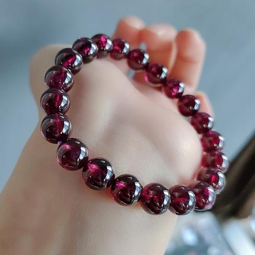 8mm紫牙乌单圈手串 商品图0