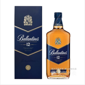 百龄坛 12年苏格兰威士忌 700ml/瓶