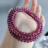 5mm紫牙乌3圈手串 商品缩略图0