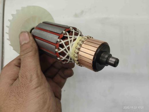 【货号04956】康胜劲星0628D电锤转子定子5齿电钻康胜0730全铜电机配件 商品图6