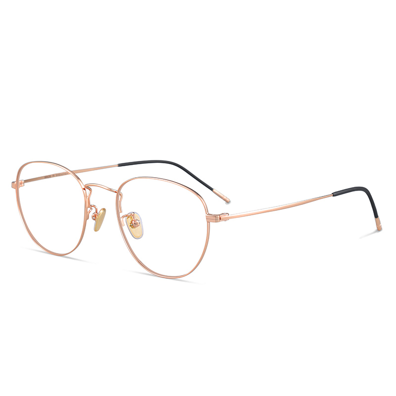 普莱斯PJ5317 合金 圆框全框 时尚休闲 中性男女通用