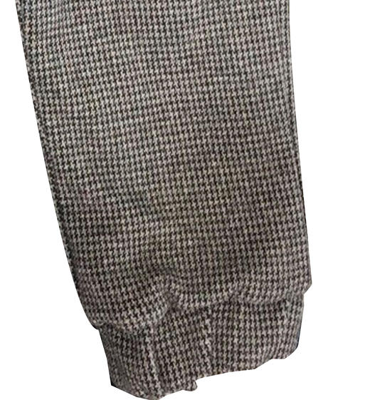 棉果果秋冬季男童千鸟格夹棉收口长裤M412200819667 商品图5