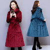 WZNH-MYYS1871冬新款时尚加厚修身中长款保暖棉服 商品缩略图2