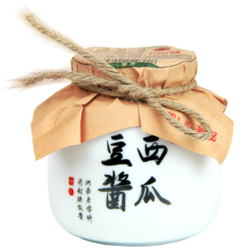 西瓜酱酱豆300克一罐礼盒装开封特产河南老字号