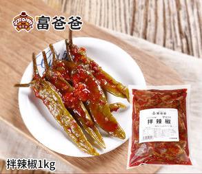 富爸爸 拌辣椒1kg부자아빠 양념고추1kg 商品图1