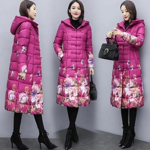 CQ-SYG926新款连帽复古盘扣民族风棉衣 商品图0