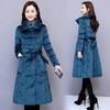WZNH-MYYS1871冬新款时尚加厚修身中长款保暖棉服 商品缩略图3