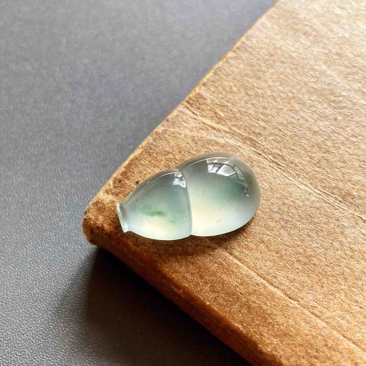 高冰到玻璃种飘花厚庄翡翠大葫芦 商品图1