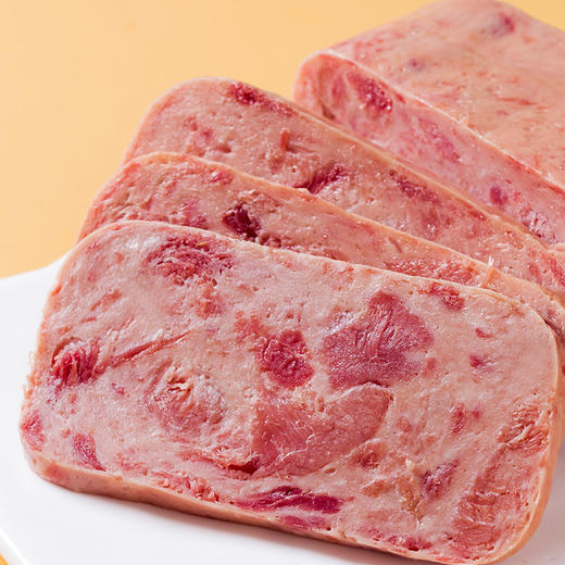 猪掌门火腿午餐肉原味/蒜香/香辣/黑胡椒/奶酪/玉米/西西里风味口味罐头198g*3罐 熟食开罐即食火锅三明治素材 商品图2