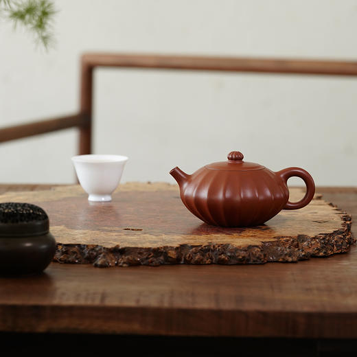 龙德堂陶艺 汤宣武制 《合菱 》 原矿底槽清 280cc 库存咨询客服 商品图0