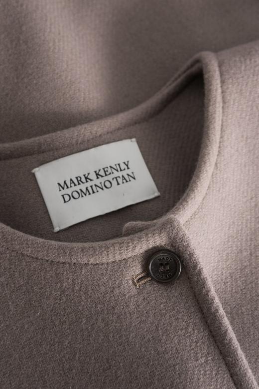 Mark Kenly Domino Tan  淡褐色/藏青色TELMA宽袖短款上衣 商品图7