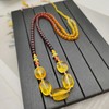 彩虹蜜蜡项链 商品缩略图0