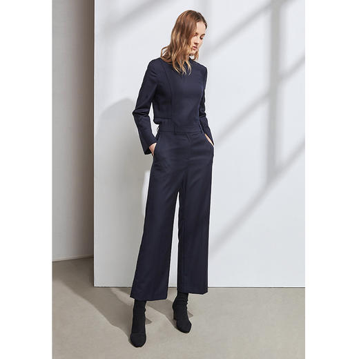 EITIE爱特爱冬季新款时尚气质简约百搭经典收腰显瘦小上衣女6013717 商品图6