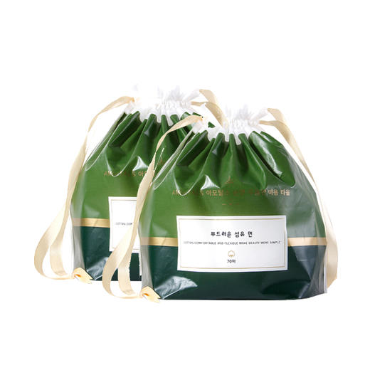 【3包】AMORTALS尔木萄 绿森林加厚卷筒洗脸巾70抽 商品图3