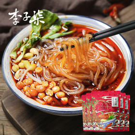李子柒薯你弹酸辣粉袋装红薯粉四川粉丝米线方便速食食品252g/袋