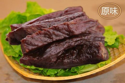 现烤 传统正宗牛肉干250g 原味 手撕条 真空装 商品图1