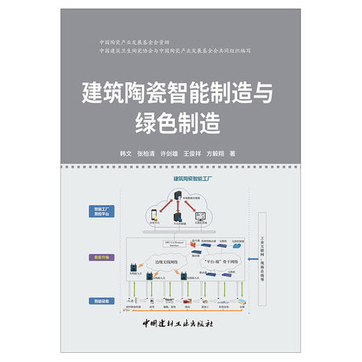 【新书 正版现货】建筑陶瓷智能制造与绿色制造 韩文等著 中国建材工业出版社 商品图1