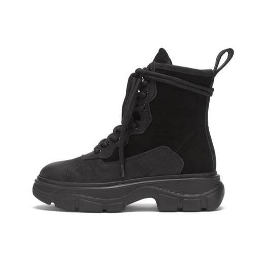 西村名物2020秋季新品马丁靴加绒加厚内里X29DS44851 商品图2