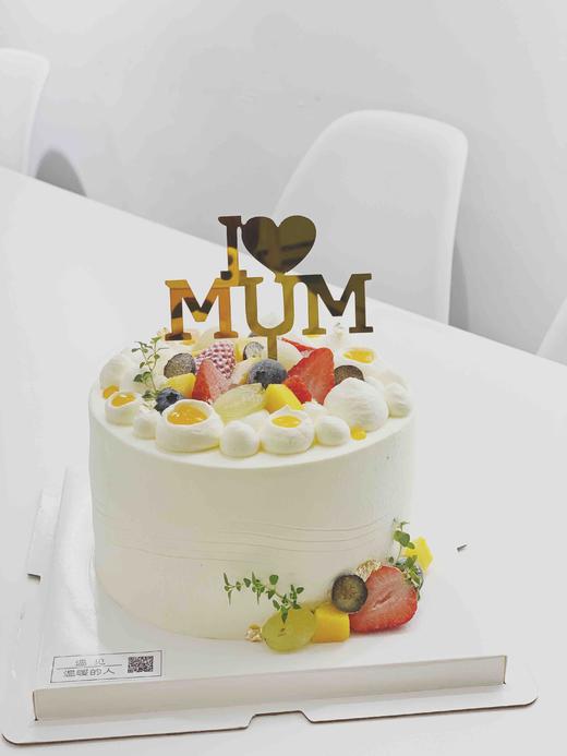 送给妈妈的甜蜜 清爽水果动物奶油蛋糕 商品图1