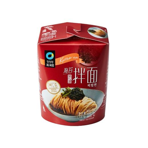 清净园海苔葱油拌面151g，保质期9个月 商品图2