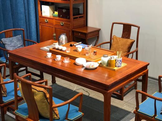 红桥红  家具严选  缅甸花梨（大果紫檀）  【停云•茶室】 商品图4