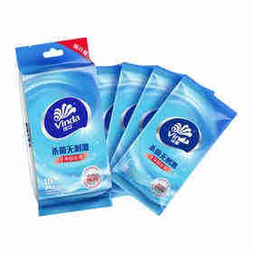 维达杀菌湿巾10片*10包