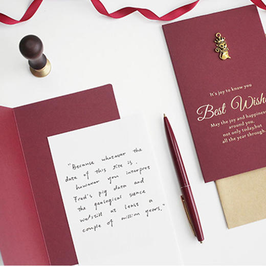 【1套装 单拍不发货】精美贺卡，可留言，送祝福 商品图2