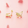 【采购专享】宫里的世界 喜相逢耳钉 蝴蝶耳饰 商品缩略图1