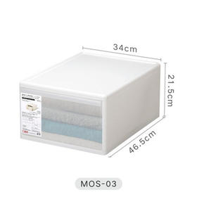 存储抽屉340*465*215 白色(MOS-03)
