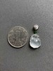 高冰到玻璃种雪花棉厚庄翡翠金蟾18k白金钻石镶嵌 商品缩略图3