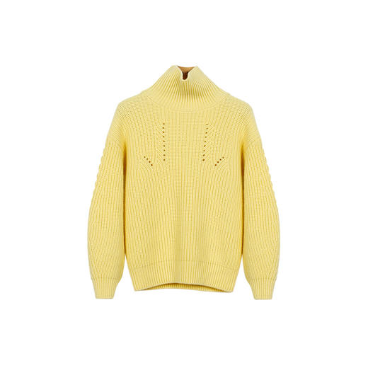 METTE羊绒世家童装高领100%衫羊绒衫2020冬中大童女加厚保暖毛衣 商品图7