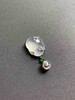 高冰到玻璃种雪花棉厚庄翡翠金蟾18k白金钻石镶嵌 商品缩略图2