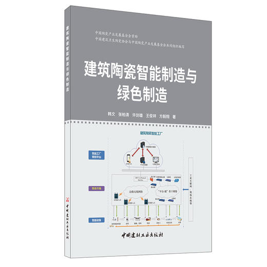 【新书 正版现货】建筑陶瓷智能制造与绿色制造 韩文等著 中国建材工业出版社 商品图0
