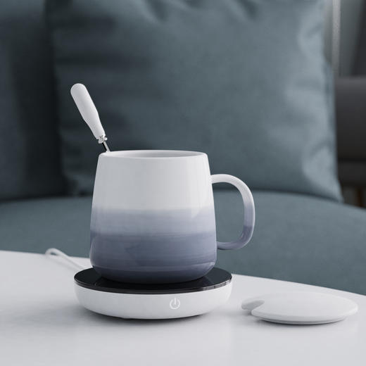 小坐保温杯垫恒温加热器暖暖杯55度恒温热牛奶温奶器水杯保温底座 商品图1