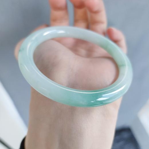 翡翠手镯（圆条） 圈口：51# 商品图0