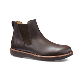 限时特价——葡萄牙原产手工制作时尚舒适高品质男士皮靴褐色M2171（超轻款）