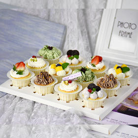 【花颜】纸杯蛋糕 下午茶聚会小蛋糕