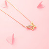 【采购专享】宫里的世界 喜相逢项链锁骨链 蝴蝶项链短款 商品缩略图0