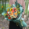 欢愉丨多玫瑰向日葵混合花束 商品缩略图1
